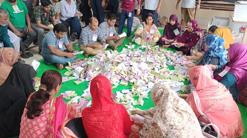 আশুগঞ্জ উপজেলা পরিষদ নির্বাচনে উৎসবমুখর পরিবেশে ভোটগ্রহণ সম্পূর্ণ