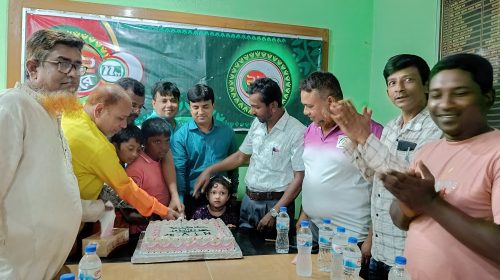 আশুগঞ্জে নানা আয়োজনে এনটিভির ২২তম প্রতিষ্ঠা বার্ষিক পালিত